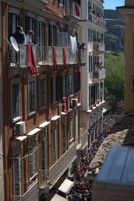 Spiros Old Town Apartment コルフ島 エクステリア 写真